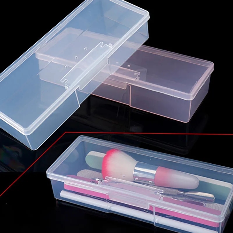Workshop Tools Cabinet - กล่องเก็บเล็บอุปกรณ์เล็บOrganizerภาชนะพลาสติกเล็บRhinestoneแปรงปากกาบัฟเฟอร์บดไฟล์กล่องเก็บ