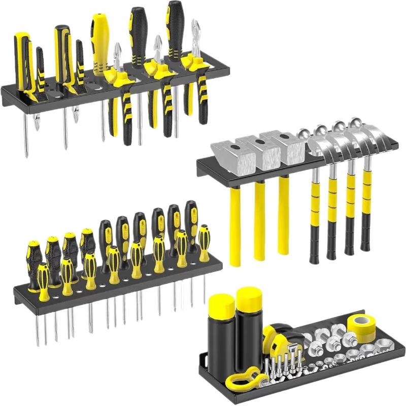 Workshop Tools Store - ชั้นวางติดผนังสำหรับเก็บเครื่องมือโลหะ เช่น คีม ไขควง ค้อน และประแจ