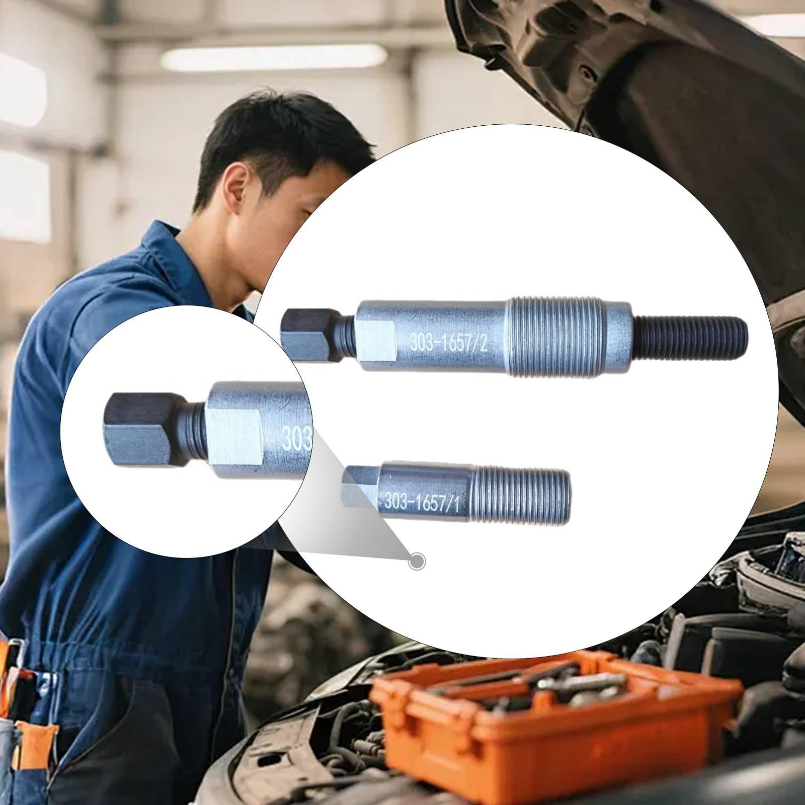 Tools Use In The Workshop - เครื่องมือถอดพูลเล่ย์เพลาข้อเหวี่ยงโลหะ ทนทาน สำหรับถอดแดมเปอร์ ใช้ในงานซ่อมบำรุง Ford Ranger