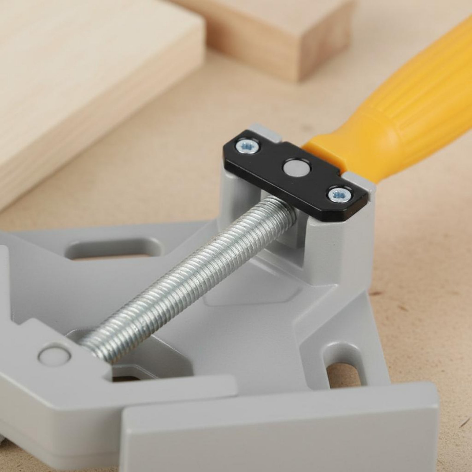Angle Clamp 90 - ตัวหนีบมุมฉาก 90 องศา แบบยึดเร็ว ตัวหนีบมุมฉากสำหรับกรอบรูป ตัวหนีบอเนกประสงค์สำหรับงานช่างไม้
