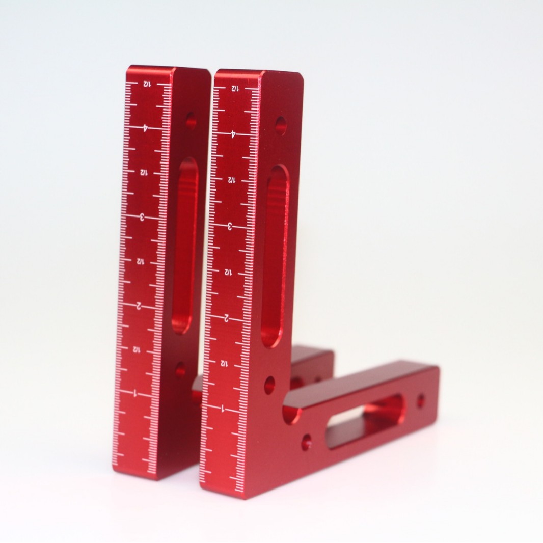 Angle Clamp 90 - ตัวหนีบมุมฉาก 90 องศา 1/2 ชิ้น แบบมีสเกล