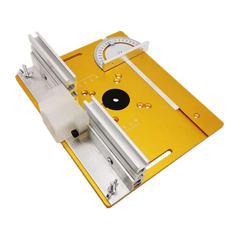 แผ่นอะลูมิเนียมเสริมสำหรับโต๊ะ - Router Table Insert บทวิจารณ์และราคา