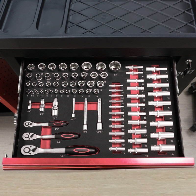 รถเข็นเครื่องมือ 7 ลิ้นชัก พร้ - Workshop Tools Cabinet บทวิจารณ์และราคา