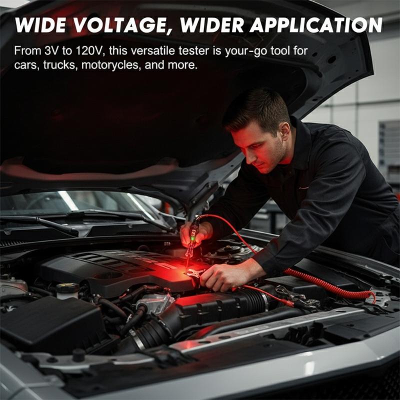 ปากกาทดสอบแรงดันไฟฟ้า 3V 120V  - Tools Use In The Workshop บทวิจารณ์และราคา