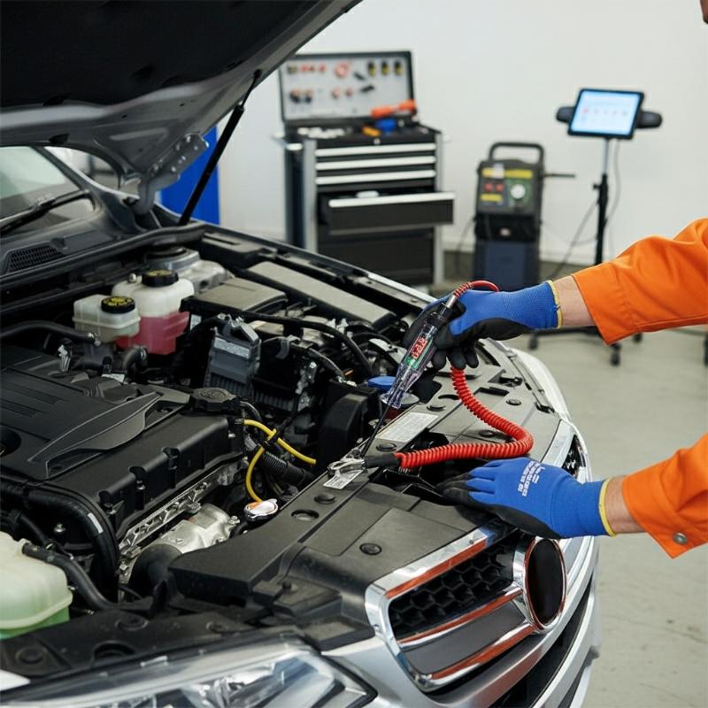 ปากกาทดสอบแรงดันไฟฟ้า 3V 120V  - Tools Use In The Workshop บทวิจารณ์และราคา