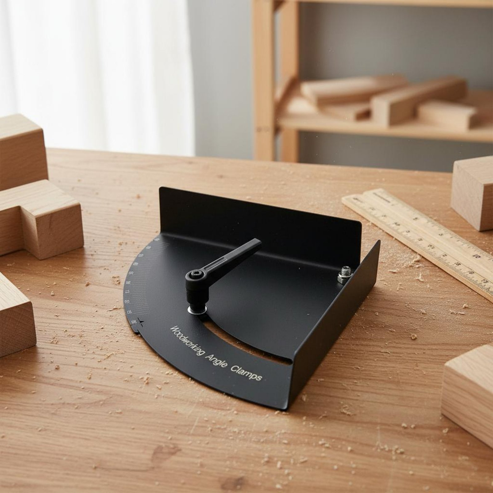 ไม้บรรทัดวัดมุม 45 90 180 องศา - Angle Clamp 90 บทวิจารณ์และราคา