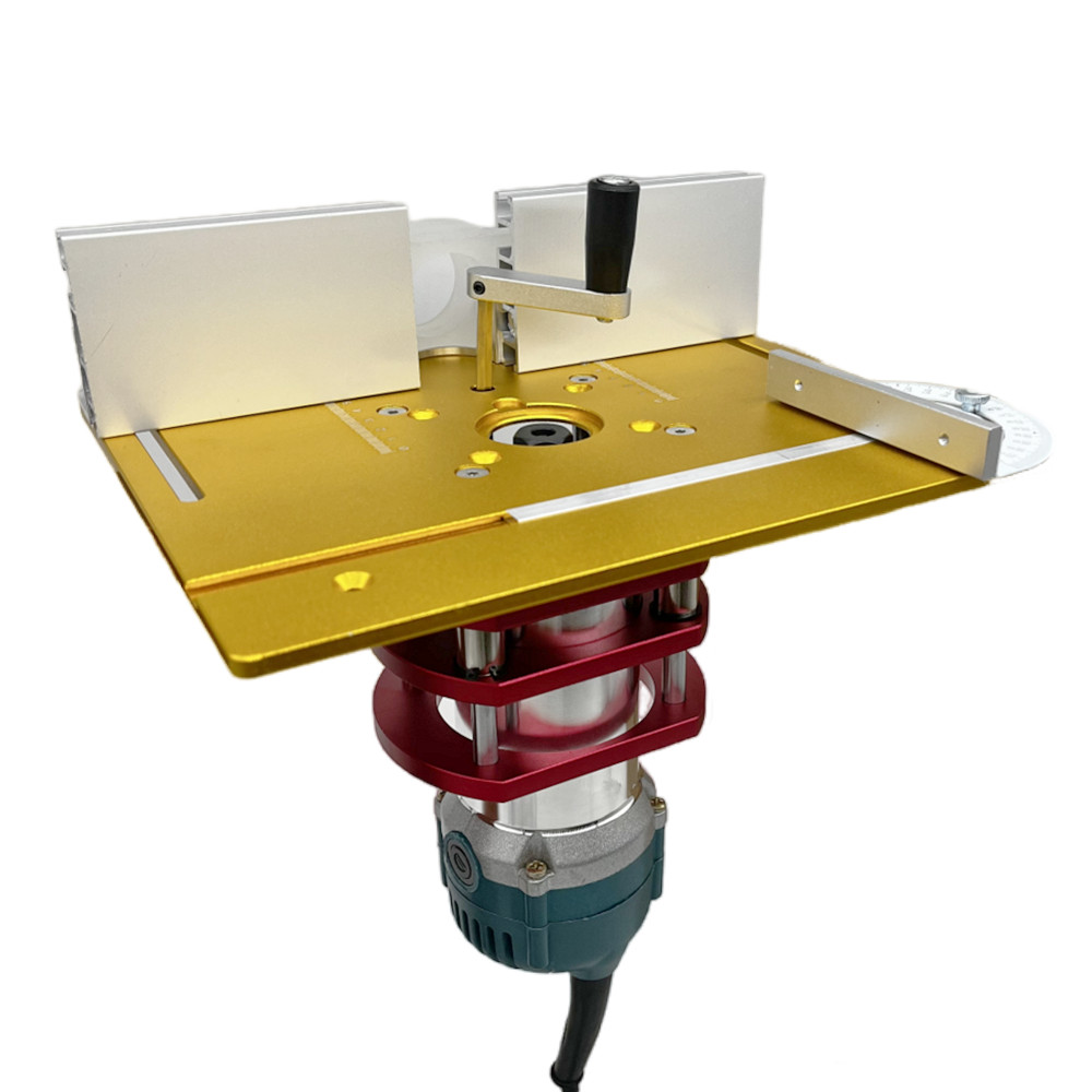 ชุดยกเราเตอร์อะลูมิเนียมพร้อมแ - Router Table Insert บทวิจารณ์และราคา