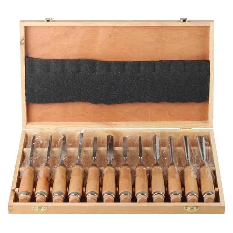 ชุดสิ่วแกะสลักไม้ 12 ชิ้น สำหร - Hand Tools In Workshop บทวิจารณ์และราคา