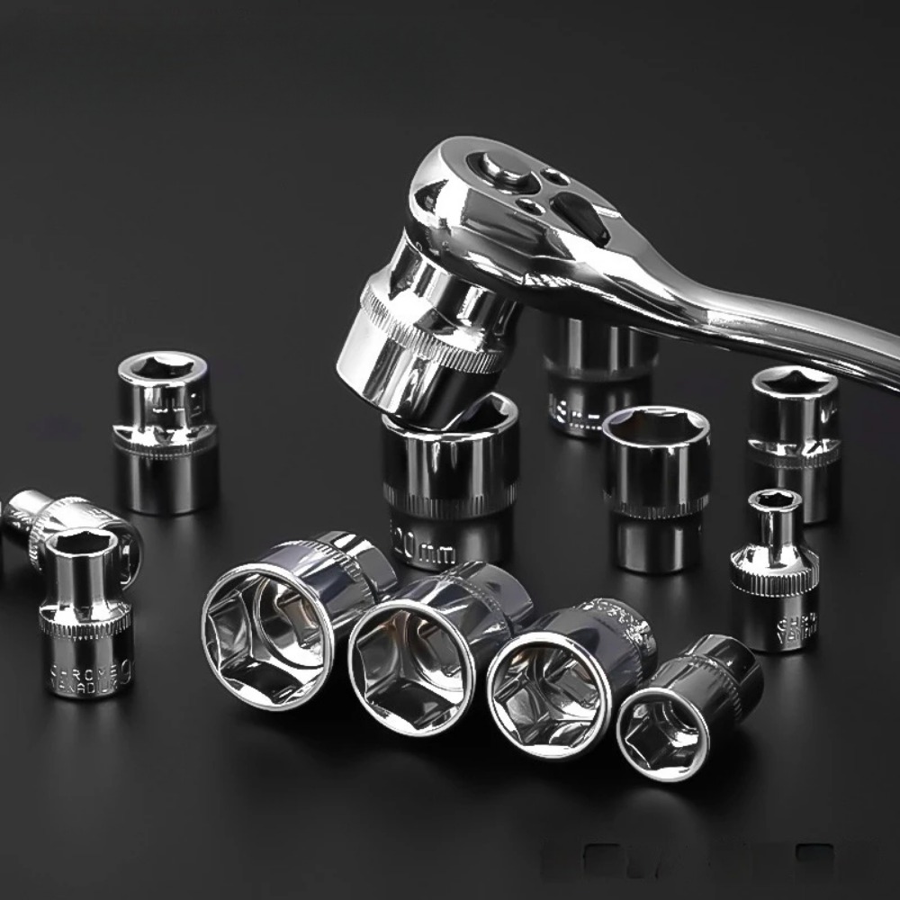 3/8 ซ็อกเก็ตสั้น 6-24 มม.ภายนอ - Workshop Hand Tools บทวิจารณ์และราคา