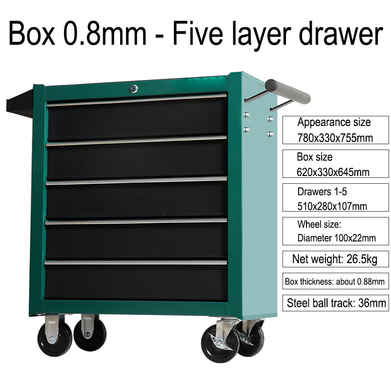 กล่องเครื่องมือแบบมีล้อเลื่อน  - Workshop Tools Cabinet บทวิจารณ์และราคา
