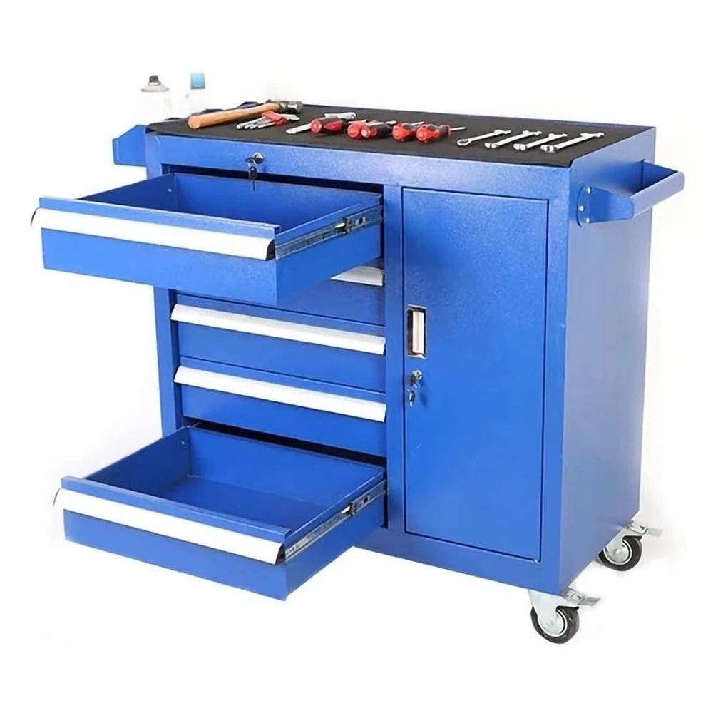 กล่องเครื่องมือแบบมีล้อ 68 ลิ้ - Workshop Tools Cabinet บทวิจารณ์และราคา