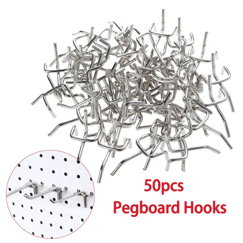 Pegboard Hooks 50 ชิ้น Pegs Bo - Workshop Tools Store บทวิจารณ์และราคา