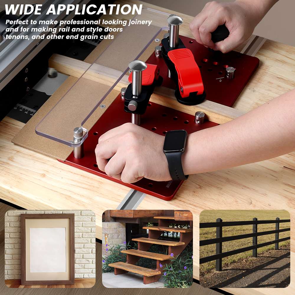 ราวสำหรับติดบนโต๊ะแบบเลื่อนได้ - Router Table Insert บทวิจารณ์และราคา