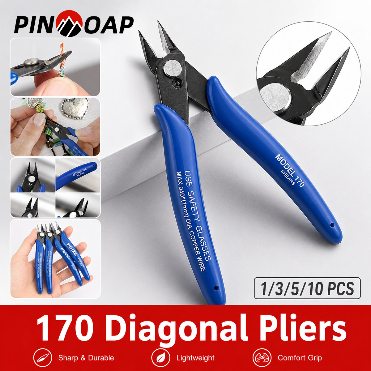 PINMOAP 170 คีมอเนกประสงค์เหล็ - Workshop Hand Tools บทวิจารณ์และราคา