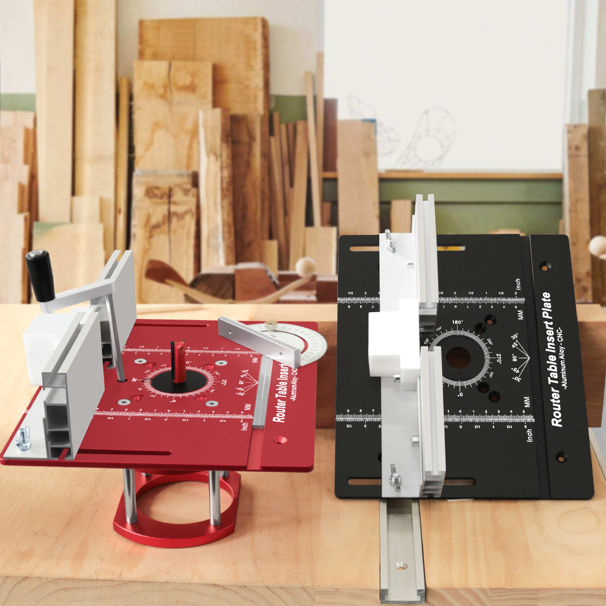 แผ่นแทรกโต๊ะเราเตอร์แบบใหม่พร้ - Router Table Insert บทวิจารณ์และราคา