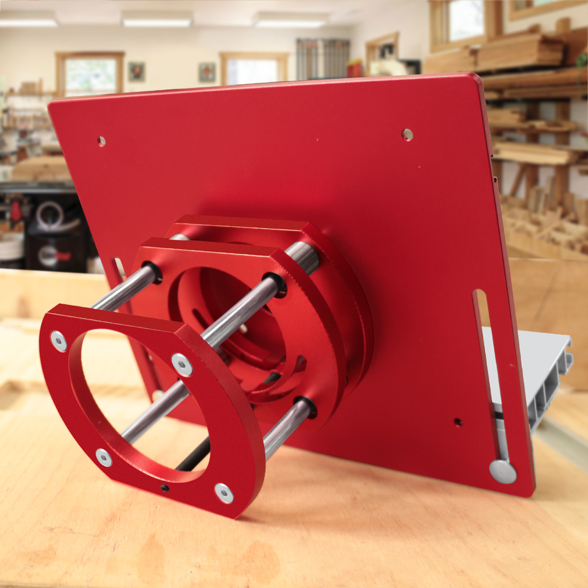 แผ่นแทรกโต๊ะเราเตอร์แบบใหม่พร้ - Router Table Insert บทวิจารณ์และราคา