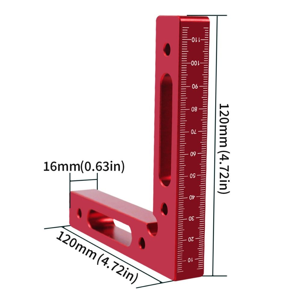 ไม้บรรทัดกำหนดตำแหน่งมุมอะลูมิ - Angle Clamp 90 บทวิจารณ์และราคา