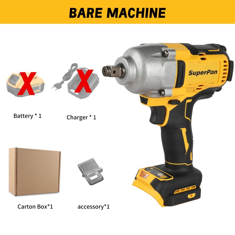 ประแจบล็อกไร้สายแรงบิดสูง รุ่น - Tools Use In The Workshop บทวิจารณ์และราคา